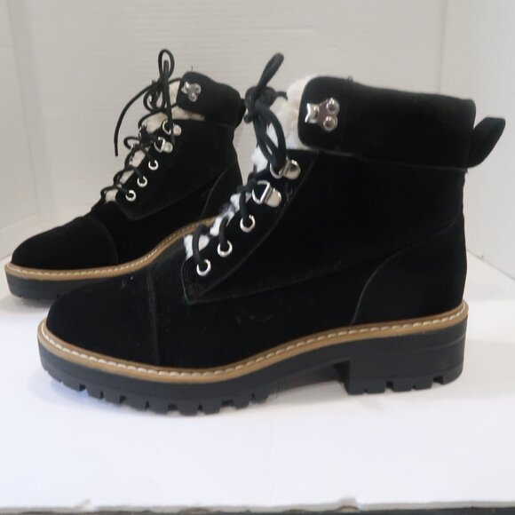 Women’s Hiker Lace up Boots Memory foam Size 9 Colo black - Picture 1 of 10